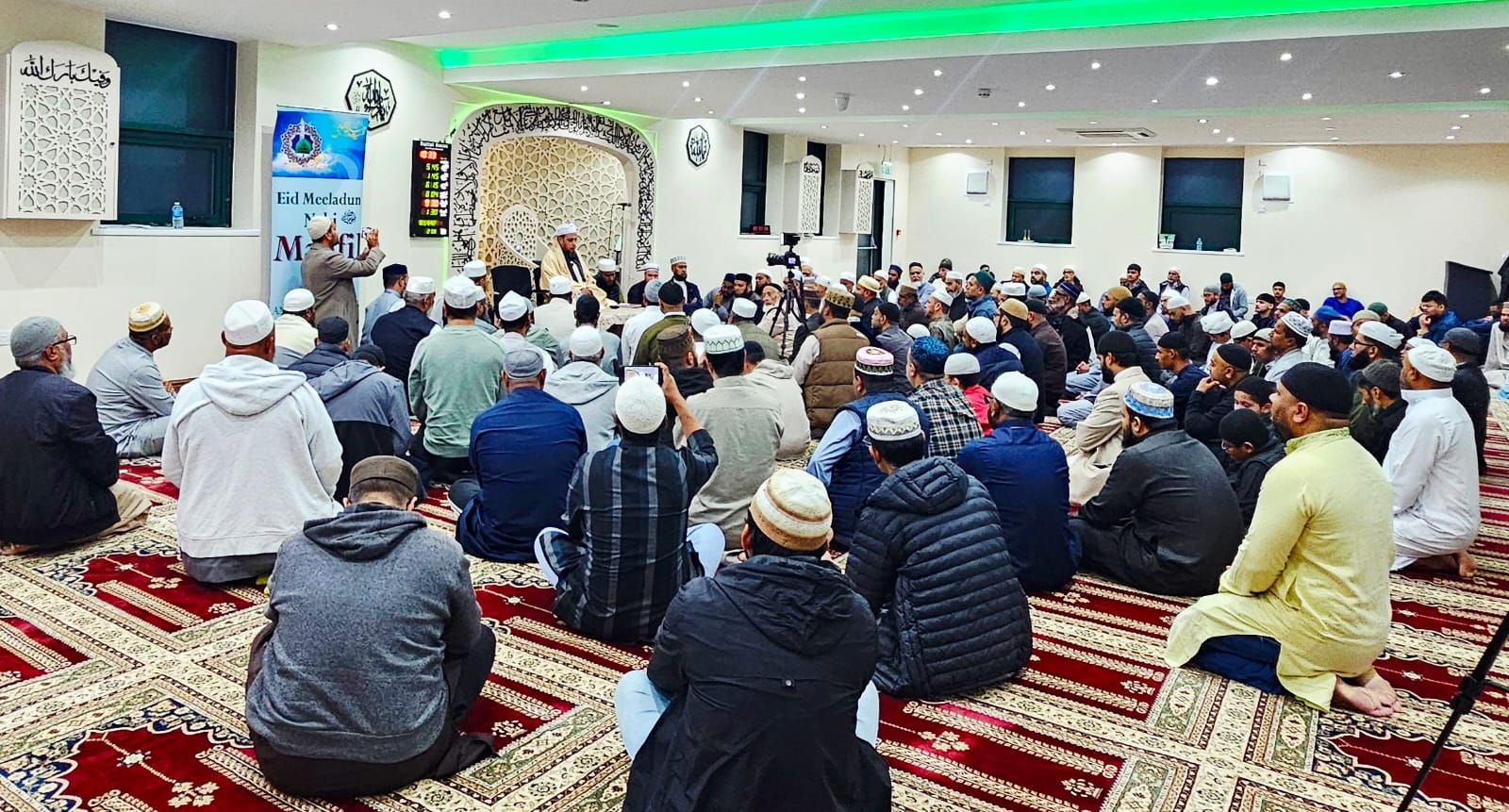 The gathering for Mufti Gias Uddin Chowdhury Fultoli’s address — September 2025.